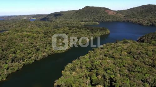Curitiba PR Ferrovia Curitiba Paranaguá 08 Barragem Caiguava Represa Piraquara